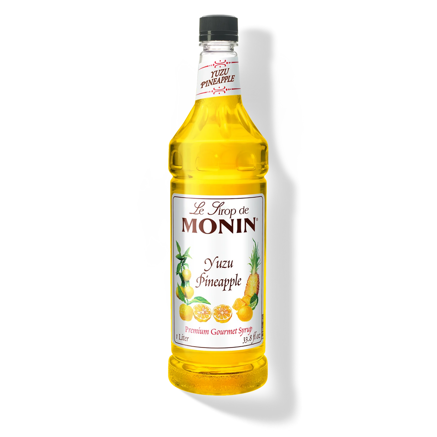 Monin Yuzu Pineapple Syrup | Case of 4 x 1L Bottle