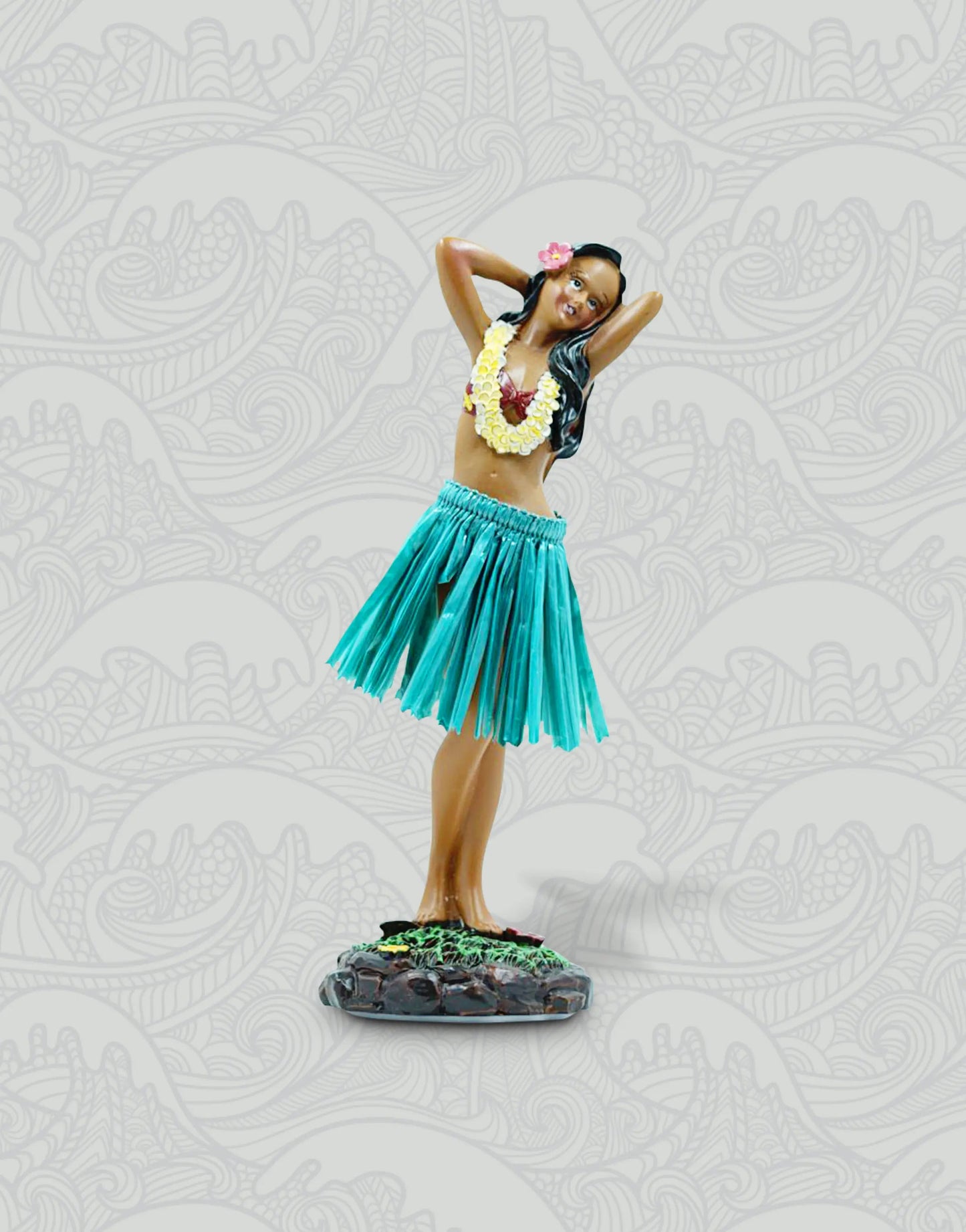 Dashboard Hula Girl