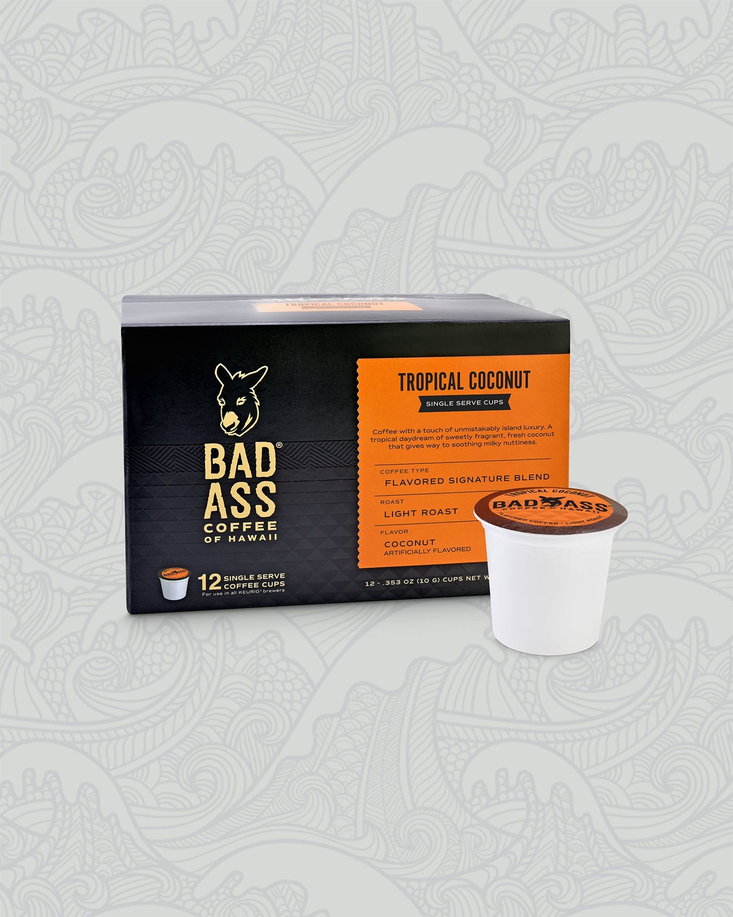 Single Serve Cups | Tropical Coconut - 12-pack