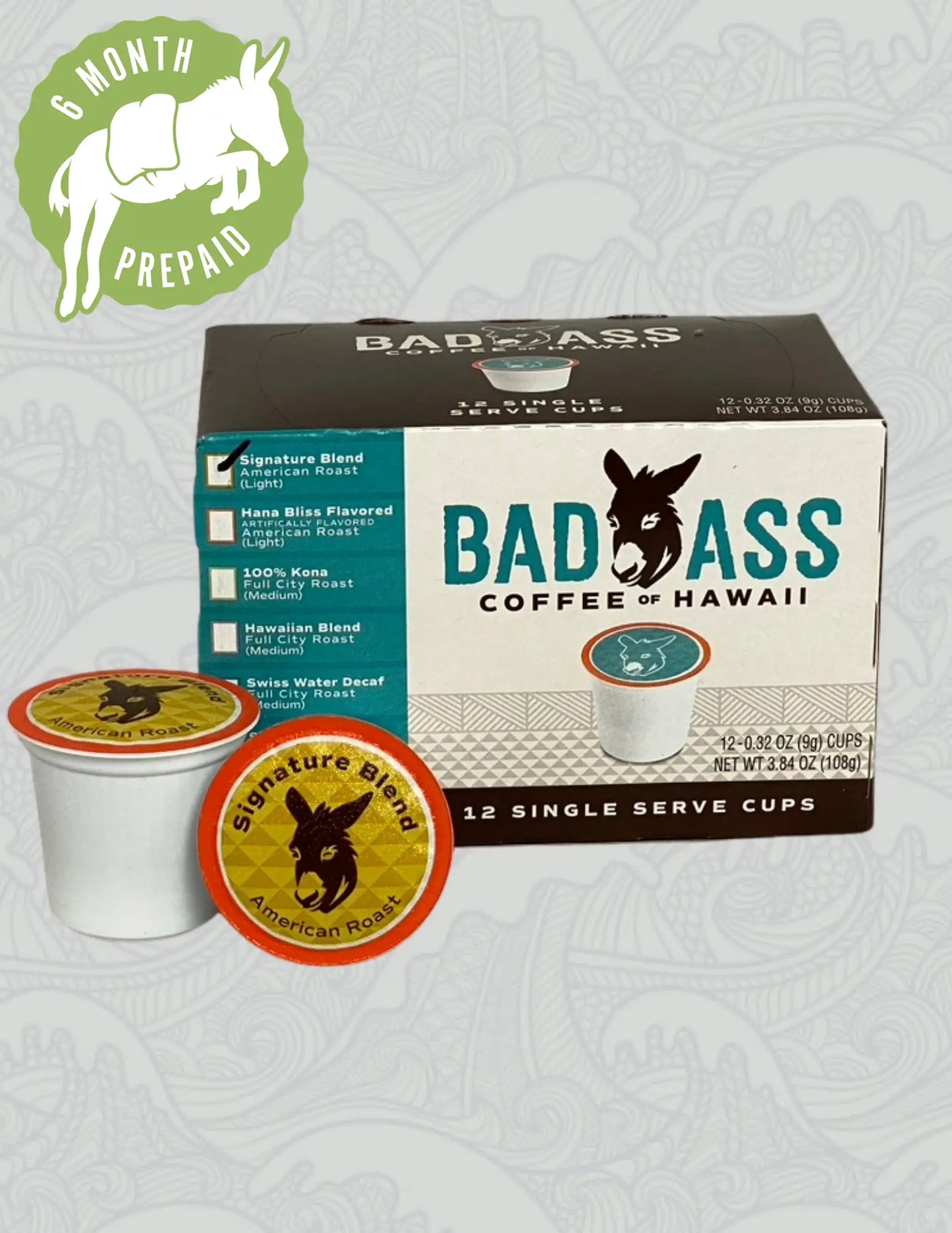 Single Serve Cups | Signature Blend American Roast 12-pack | 6 Month Subscription