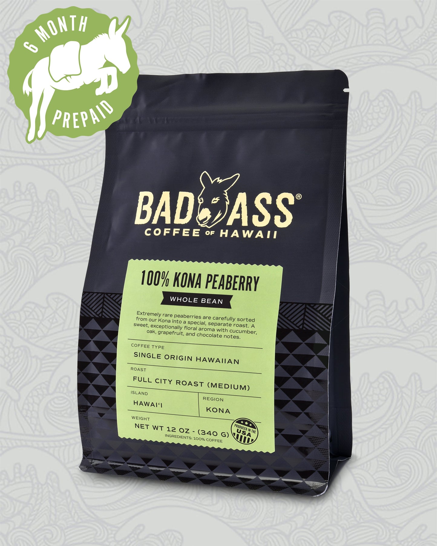 100% Kona Peaberry | 6 Month Subscription