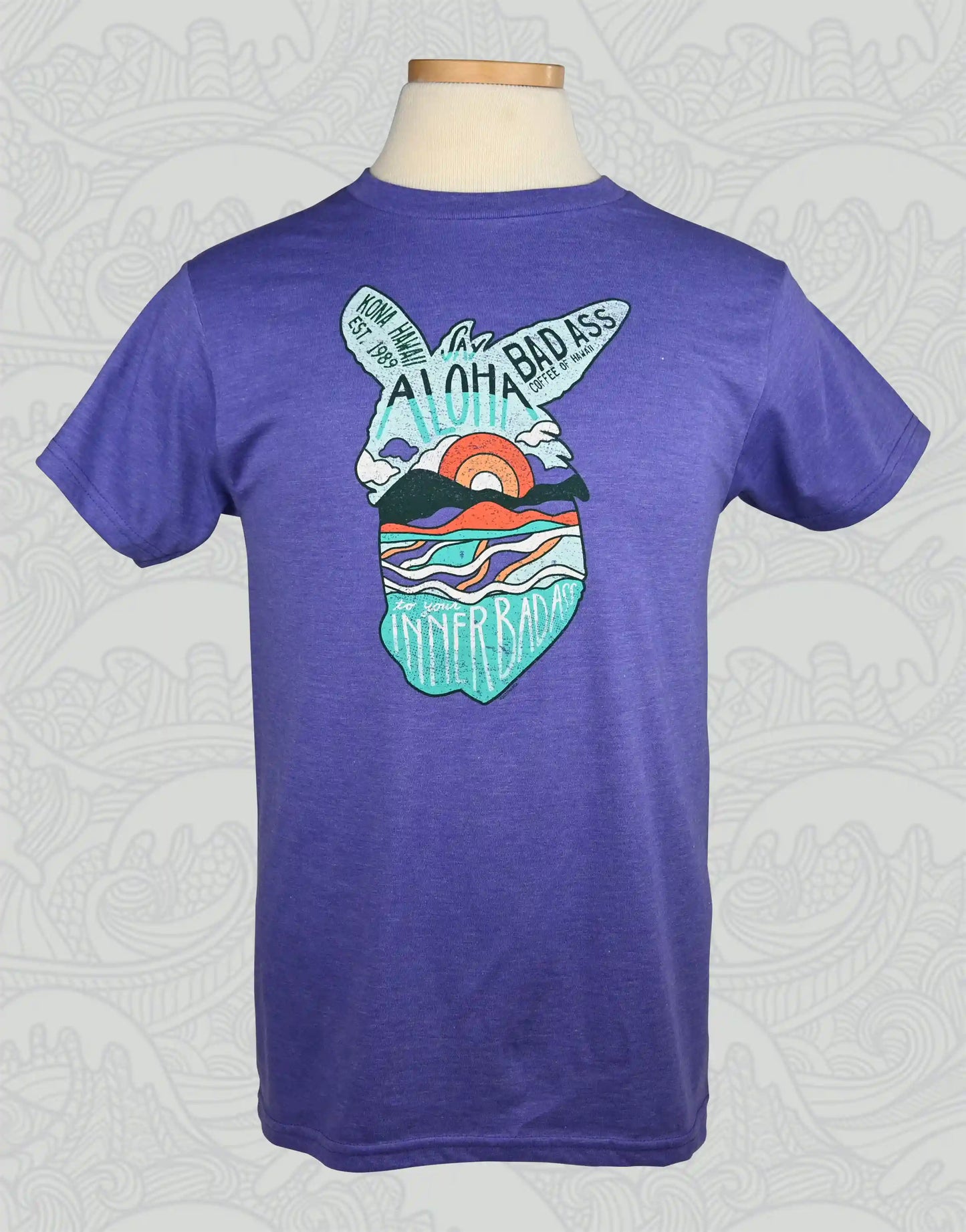 Short Sleeve Shirt | Sunrise Jack - Purple