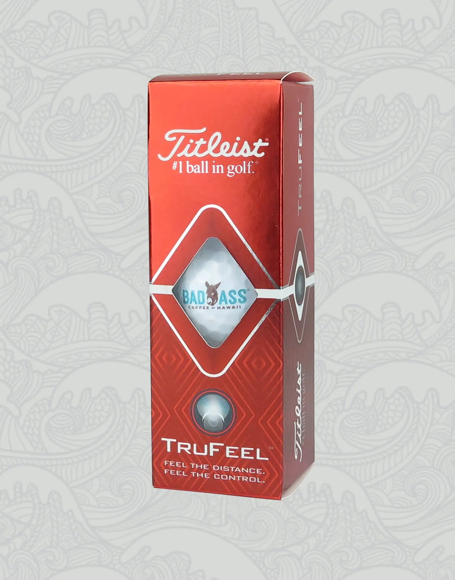 Bad Ass Edition Titleist TruFeel Golf Ball Sleeve | 3 Ball Pack