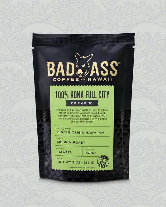 100% Kona Full City Roast | 3-oz