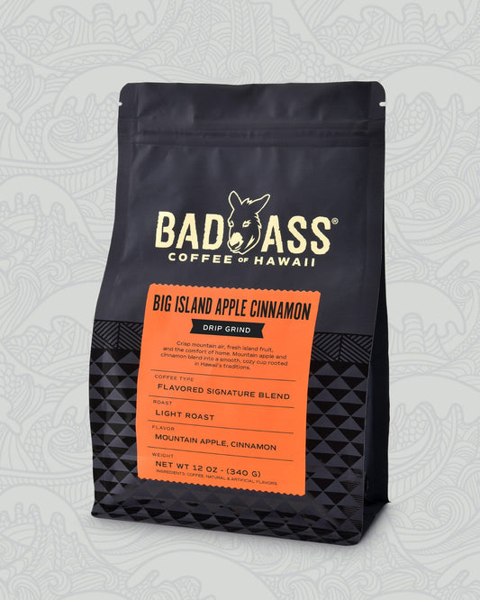 Big Island Apple Cinnamon Flavored Coffee | 12oz Drip Grind