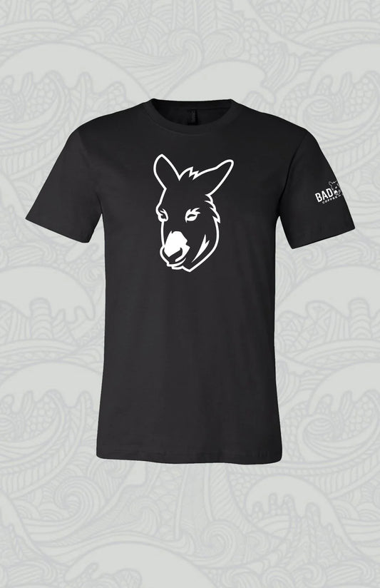 Short Sleeve Shirt | Black Bad Ass Coffee of Hawaii Jack Logo