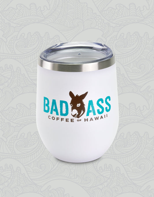 Bad Ass Coffee of Hawaii CeCe 12 oz. Travel Tumbler