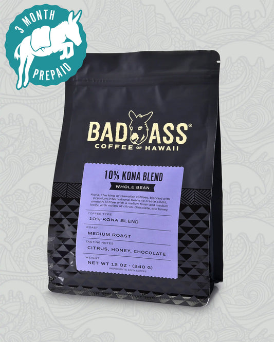10% Kona Blend | 3 Month Subscription