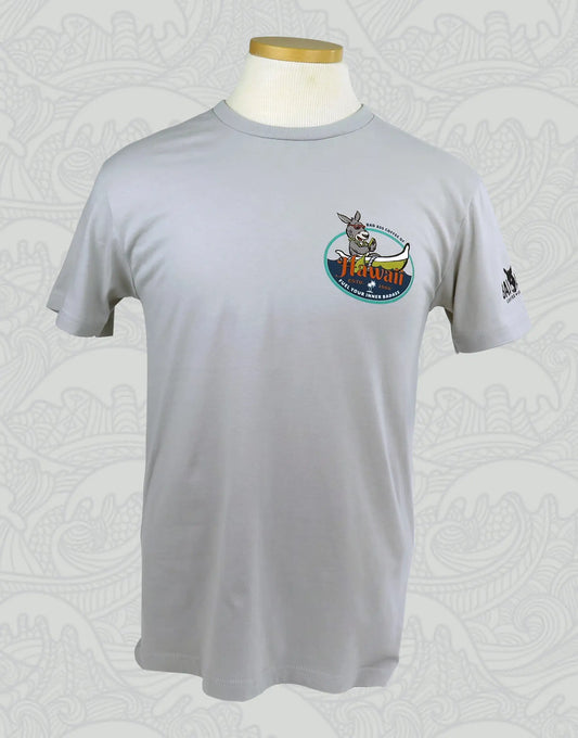 Short Sleeve Shirt | Fuel Your Inner Badass - Grey