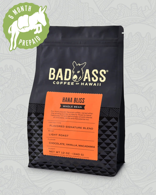 Hana Bliss Signature Blend Flavored Coffee | 6 Month Subscription