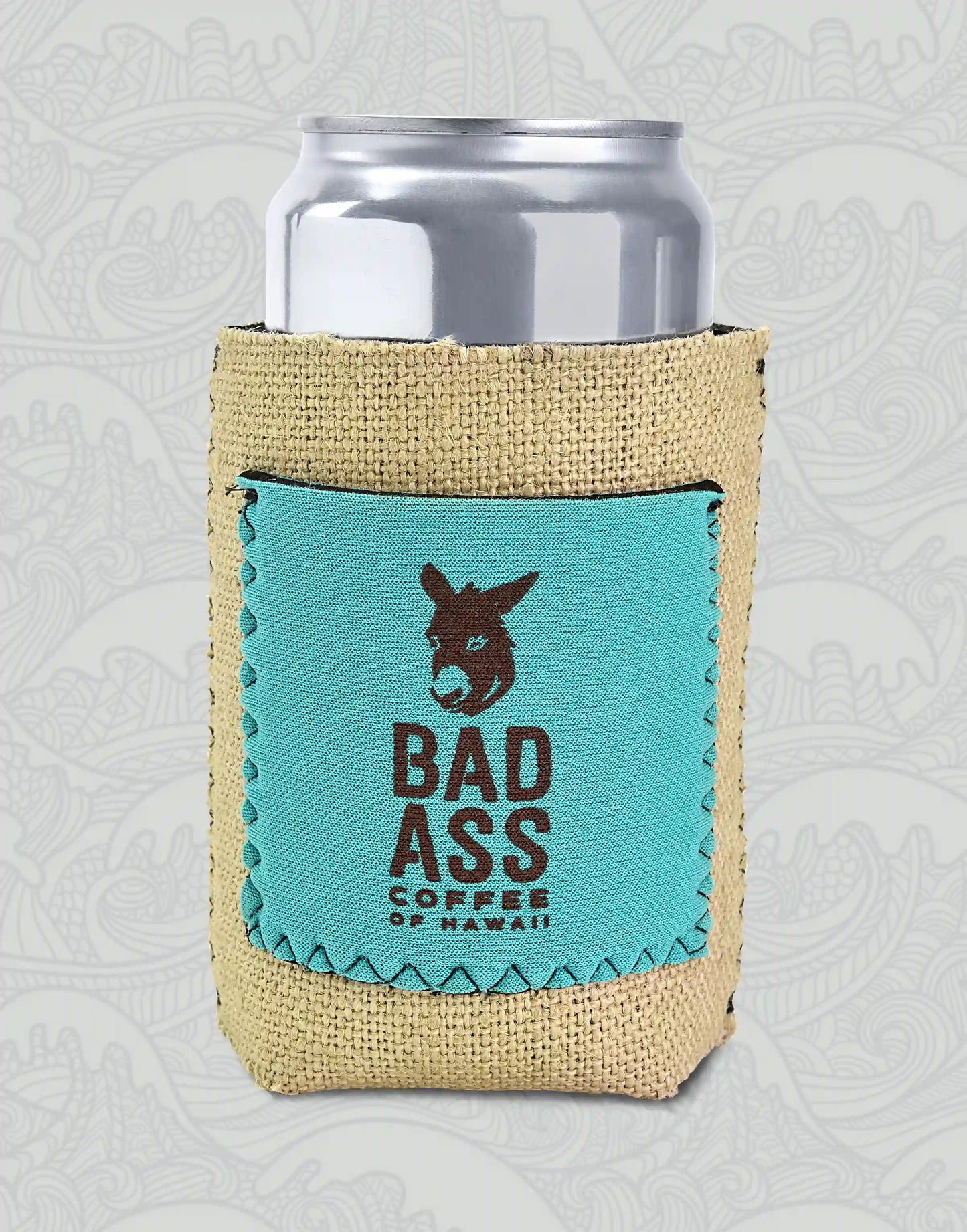 Burlap Koozie
