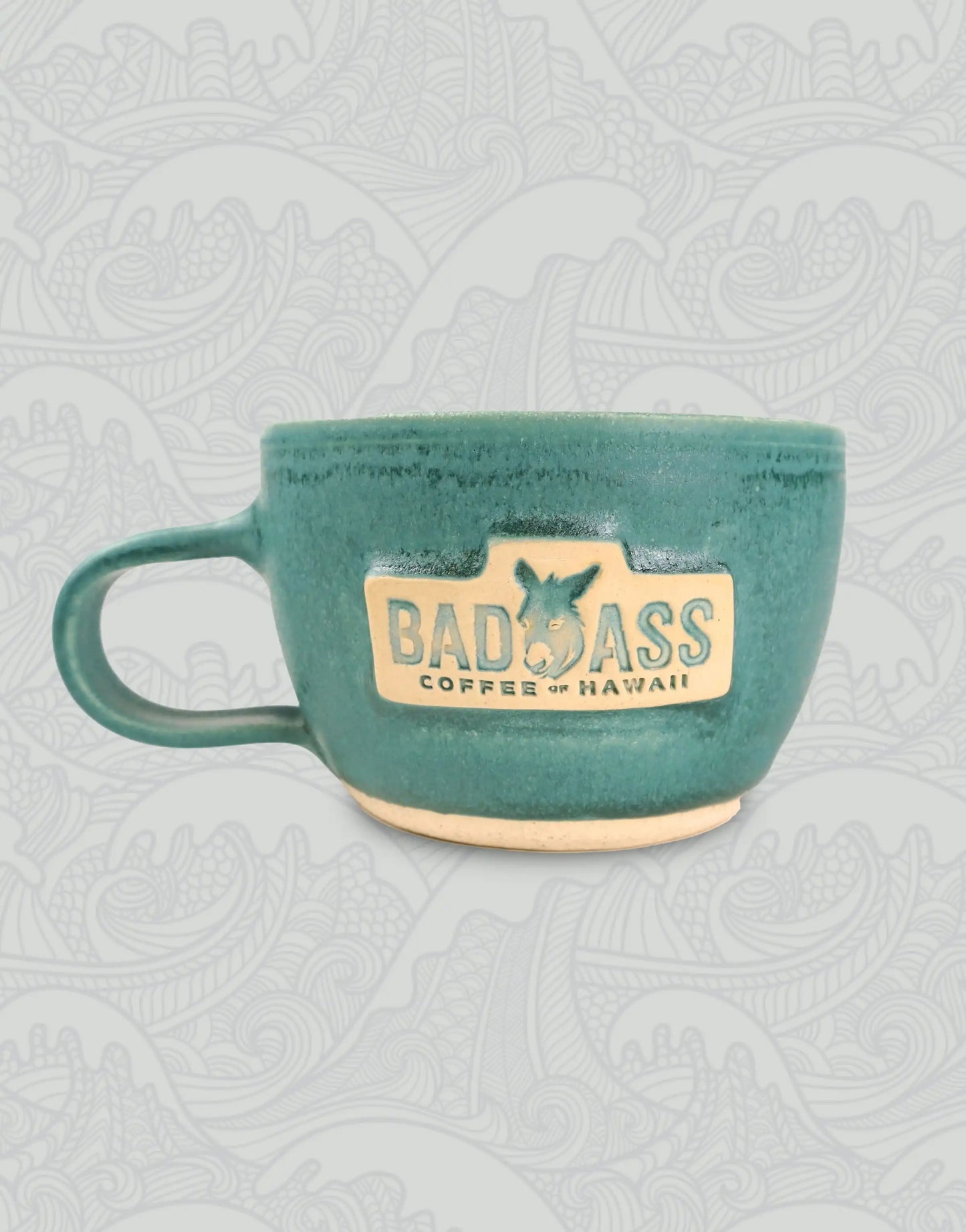 Beach Series Pottery Mug | Ke'e Beach 12-oz Latte