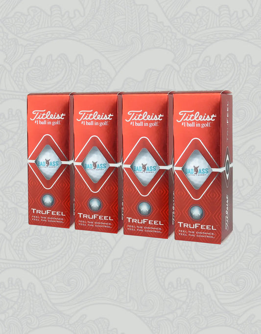 Bad Ass Edition Titleist TruFeel Golf Balls | 12-Pack